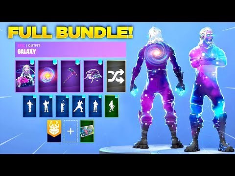 *NEW* Fortnite Galaxy Bundle Full Showcase! (Samsung Exclusive Bundle