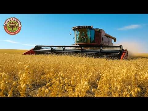 How Chickpeas Are Grown, Harvested & Processed | Farming Documentary