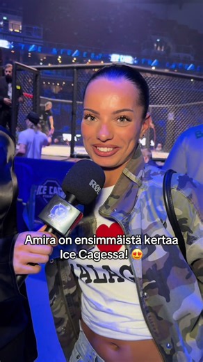 Amira on ensimmäistä kertaa Ice Cagessa! 🔴 LIVELÄHETYS: icecage.fi