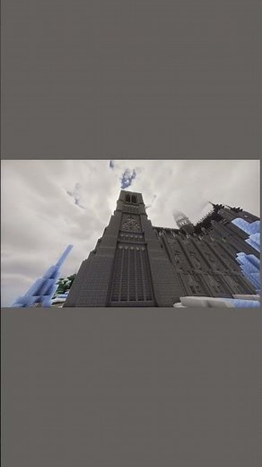 Notre dame cathedral: Minecraft building