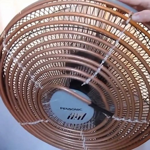 1.2M views · 4.9K shares | Making a homemade air conditioner using a box fan and copper coil  | UNILAD Tech | Facebook