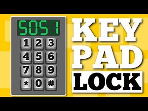 Tutorial How To Make Simple Digital Code Lock With Display And Keypad For 2D Unity Game