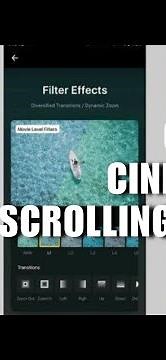 VN Video Editing Tutorial | How to Create Cinematic Scrolling Video Effect using VN App