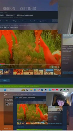 Yo. I'm Conn. And Is This Game Better Than Hand Simulator. (Conn's PC) #Steam #PC #SteamPC #Gaming