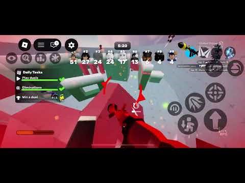 Grinding in (Roblox) rivals until a verified player joined