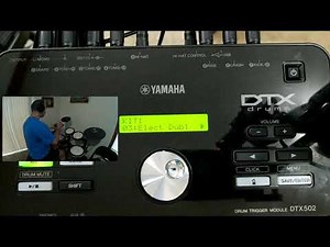 Yahama DTX 502 Lesson-Easy Kit Switching
