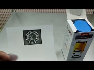 Rubber Stamps Art Work film making in CoralDraw 2020