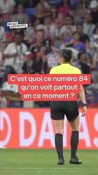 C’est quoi ce flocage 84 sur les arbitres ? Avec @laposte et @tousarbitres