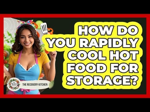 How Do You Rapidly Cool Hot Food For Storage?