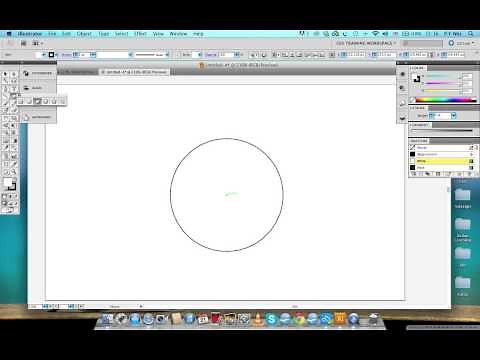 How to create circles from the centre point with Adobe Illustrator CS5