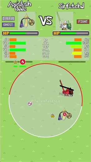 Aegislash 🗡️🛡️ VS Sirfetch'd 🤵⚔️ #pokemon