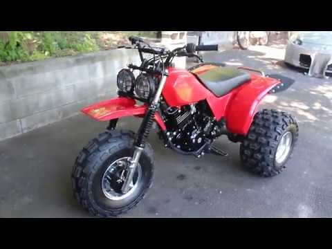 Custom restored 1985 Honda 250sx ATC