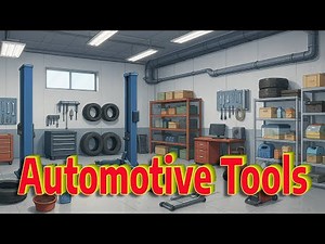 🔧 20 Automotive Tools Vocabulary | Learn 20 Essential Garage Terms in English