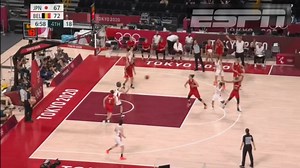 ESPN版【女子バスケ 準々決勝と準決勝ハイライト】日本 対 ベルギー ＆ フランス