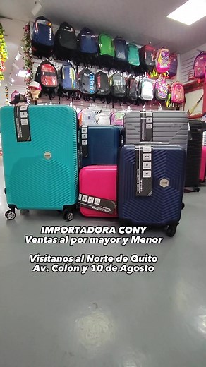Ya disponible nueva colección de maletas Mikko #parati #Cony #fypシ゚ #fouryou #paratipage #viaje