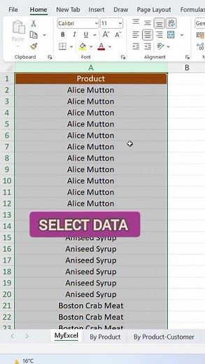 Increase Font Size in 1 Second – Excel Shortcut! | Excel Hack: Make Text Bigger Instantly! #excel
