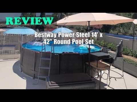 Review - Bestway Power Steel 14’ x 42” Round Above Ground Pool Set 2026