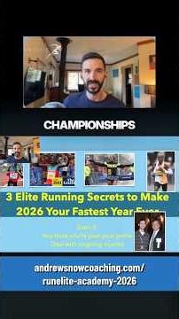 Make 2026 Your Fastest Year Ever | Run Elite Academy