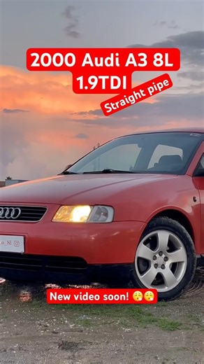 2000 Audi A3 8L 1.9TDI straight pipe 😮‍💨💨#audi #a3 #tdi #tdipower #turbodiesel #pov #4k #newvideo