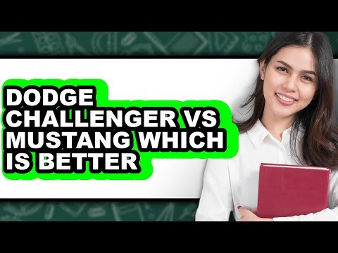 Dodge Challenger Vs Mustang Which Is Better - Full Comparison