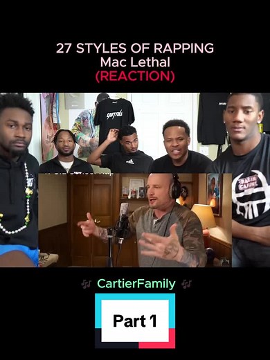 Mac Lethal Impression and Rap Reactions - Cartier Family
