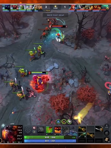 Axe 1v5 Khanda Lotus Carry Build Strategy in Dota 2 7.40c