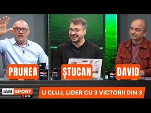 iAMsport LIVE - April 6 | U CLUJ, LEADER WITH 3 WINS OUT OF 3. Ștucan x Prunea x David