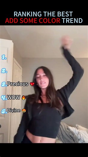 Ranking The Best Add Some Color Trend ✨#tiktoktrend #fypシ゚viral #ranking #usa #addsomecolor