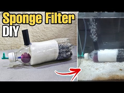 DIY Fish Tank Filter / How to make Aquarium Filter at Home (Low Cost)