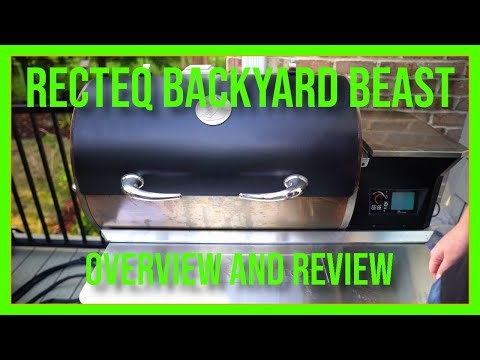 RecTeq Backyard Beast 1200 Pellet Grill Review and Overview!