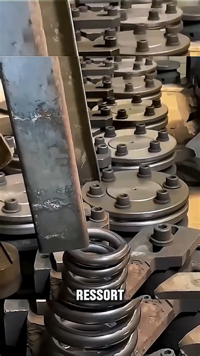 La fabrication d’un ressort est un vrai art ! Tout commence par l’enroulement du fil métallique en hélice, appelé coiling. Des machines spécialisées tournent le fil à grande vitesse, ajustant tension, angle et vitesse avec une précision extrême. Même 1 mm de déviation est trop ! C’est cette minutie qui fait qu’un ressort fonctionne parfaitement et tient la route. Un petit composant, mais un vrai exploit d’ingénierie. Hashtags : #Ingénierie #Ressort #Machines #Science #Precision #Technologie #Fab