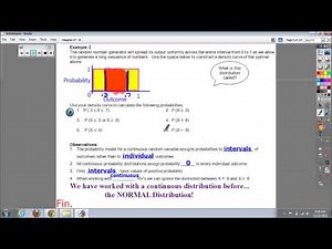 Chapter 6, Video #2 - Continuous Random Variables