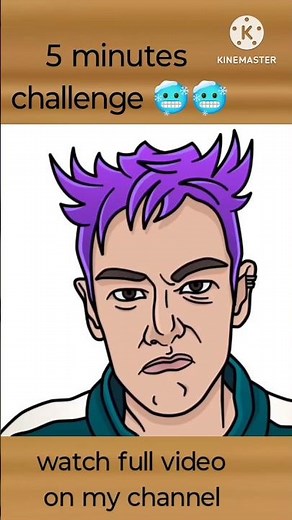 How to draw Thanos (player 230) l Squid game season 2 l Easy step by step