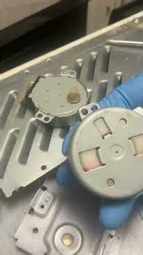 Microwave Synchronous Motor Repair #Synchronus motor #DIY ￼