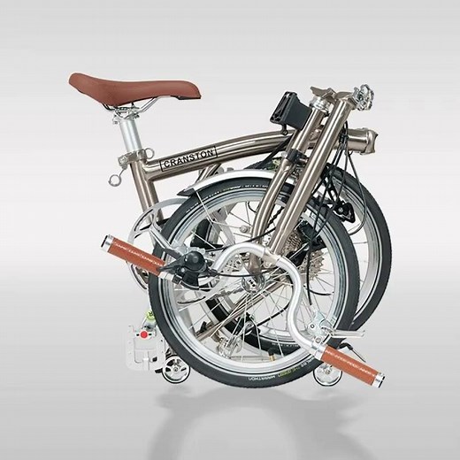 CRANSTON Lightweight Bike Folding Design 16Inch 9 Speed #foldingbike