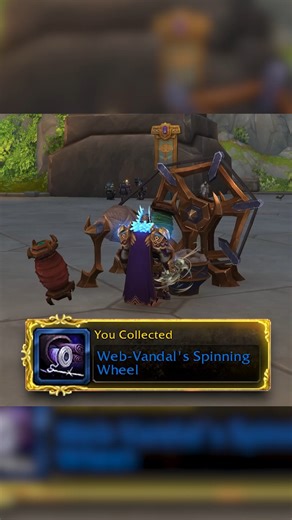 Web-Vandal's Spinning Wheel Toy Guide in World of Warcraft #worldofwarcraftaddict #worldofwarcraft #warcraft #mmorpg | Leysttv