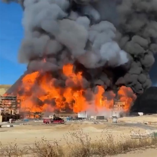 🎥BREAKING: A massive fire has just erupted in... 🚨 Stay tuned for updates! 👉 Check first comment | Western Stars Lovers