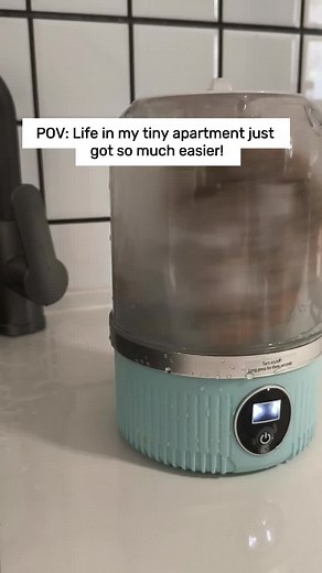 The viral washing machine is back in stock! #trending #trendingontiktok #fyp #foryo #tiktokshop #goodthing#miniwashingmachine