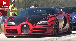 Bespoke Veyron Grand Sport Vitesse Hits 230mph On Idaho Highway | Carscoops