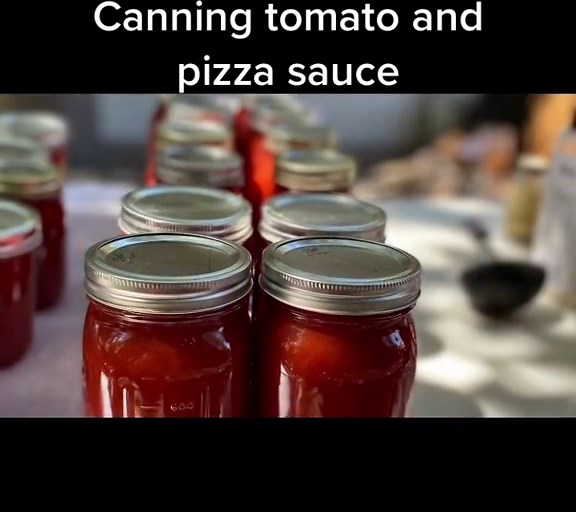 Canning our tomato and pizza sauce today. #tomatosauce #Pizzasauce #homemade #fromfieldtotable #freshlypicked #romatomatoes