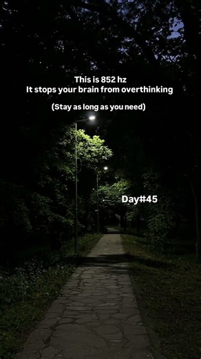 Day #45: Is Overthinking Keeping You Awake? Try This 852Hz 🌙🎧