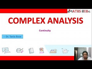 Continuity of Function of complex variables-Part-3 (Complex Analysis)