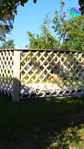 2.8K views · 20 reactions | Modernize your fence with wooden slatted design | Genius Care | Facebook