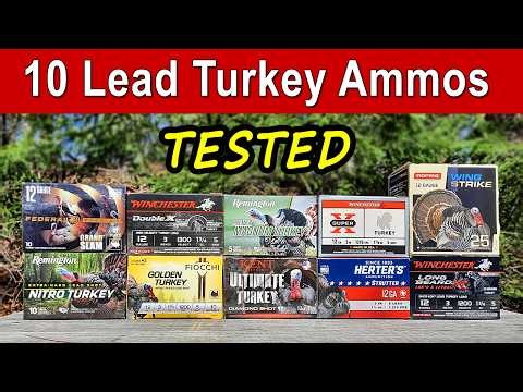 10 Lead Turkey Ammos Tested
