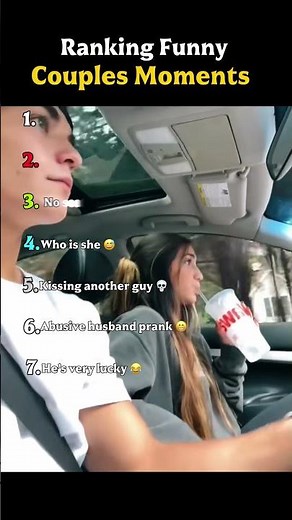 Ranking Funny Couples Moments😂😭 #funny #prank #couple