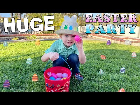 Annual Easter Party Skit - Spicy Peeps, Egg Hunt & More!