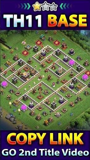 AFTER UPDATE! TOWN HALL 11 Th11 WAR BASE With Link | TH11 LEGEND Base With Link | Clash of clans