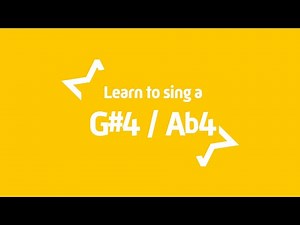 How to Sing G♯ 4 / A♭ 4 in 3 Easy Steps | G# 4 / Ab 4