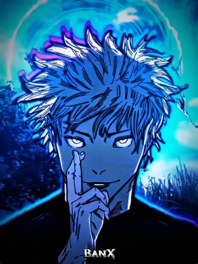 Gojo MAX BLUE One-Shots Agito 😈 || #gojo #sukuna