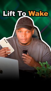 Samsung feature you didn't know you needed | Lift to wake! #Samsung #androidtips #tech | TRIX CEO